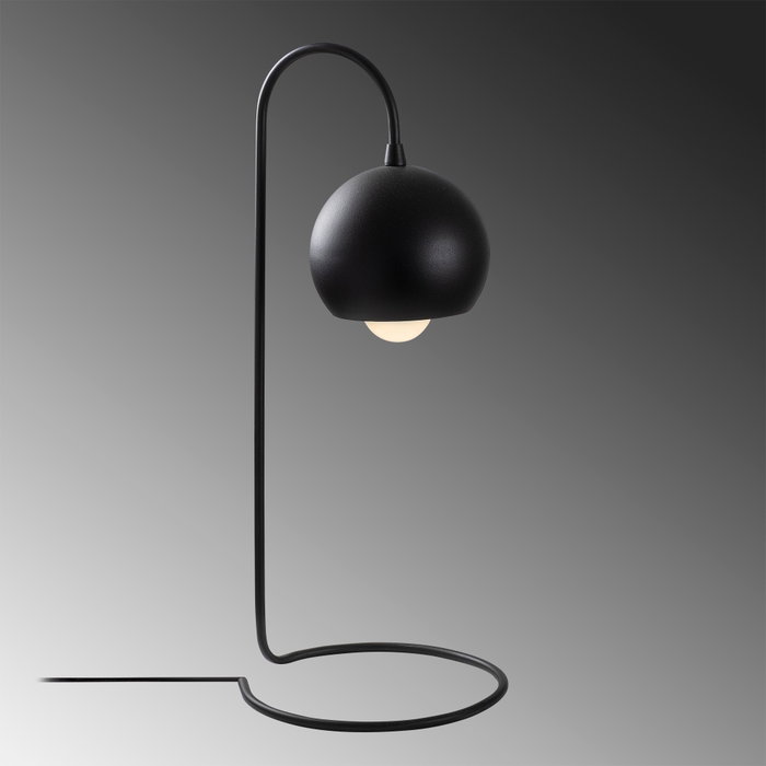 Opviq Yılan - NT - 121 Lámpara de mesa negra